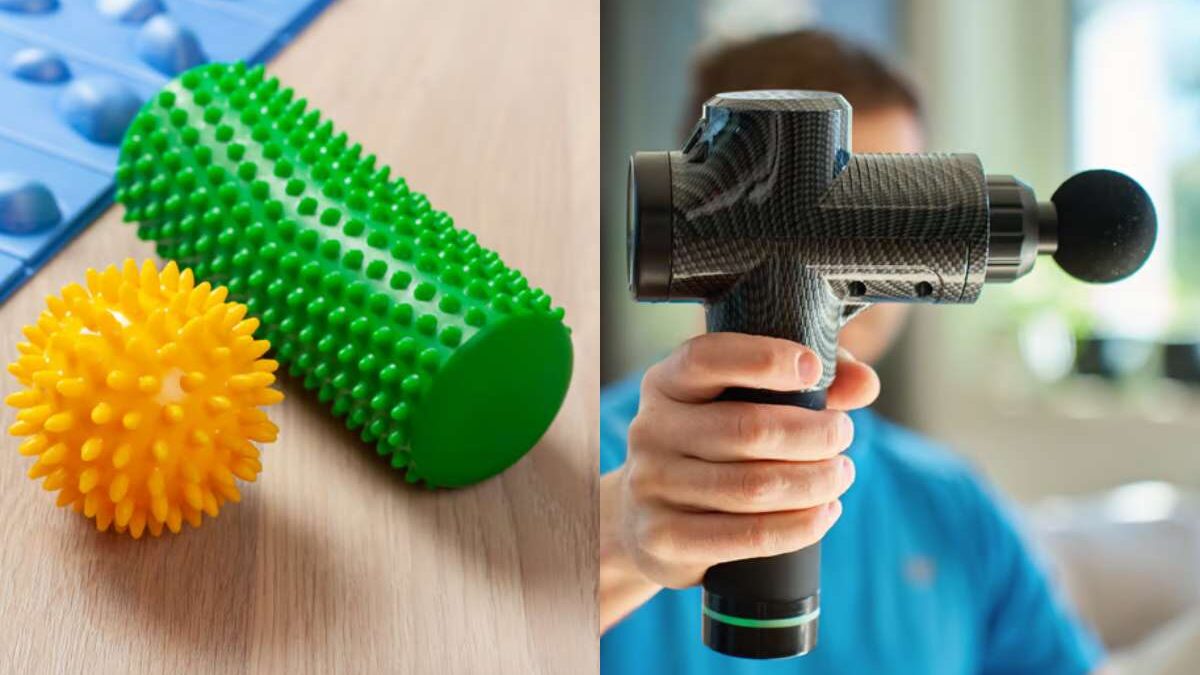 Pistolet ou rouleau de massage