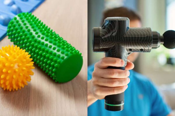 Pistolet ou rouleau de massage